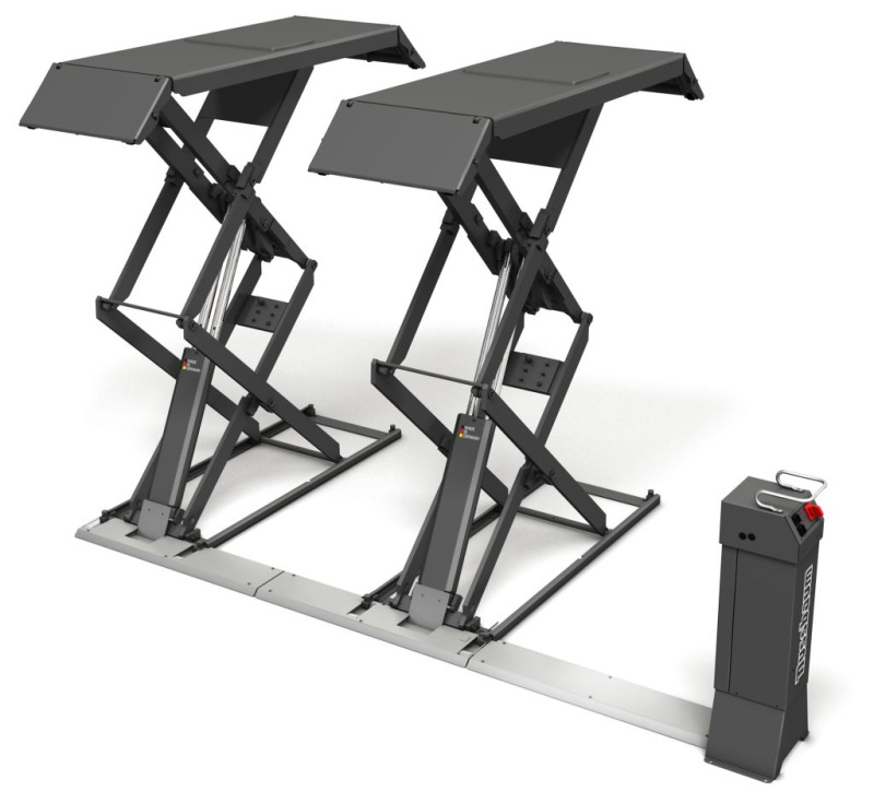 Подъемник ножничный г/п 3.5 т. удлин. платформы NUSSBAUM JUMBO LIFT NT 3500 HF X-TEND