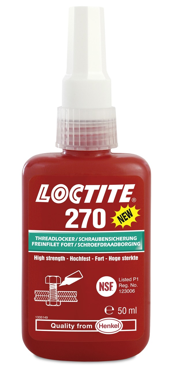 Резьбовой фиксатор высокой прочности LOCTITE 270 50ML 1335896
