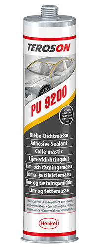 Конструкционный клей-герметик черный, картуш 310 мл TEROSON PU 9200 BK 310ML 1896972