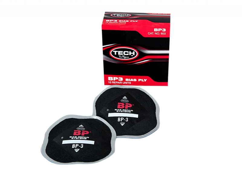 Заплата диаг. 100х100 (10шт) Tech ВР-3 603BK