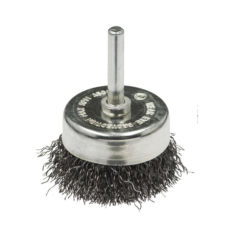 Щетка чашечная, гофрированная для дрелей № 102 ПрофОснастка Мастер хв 6 мм D50 мм RPM 4500 S 0,3