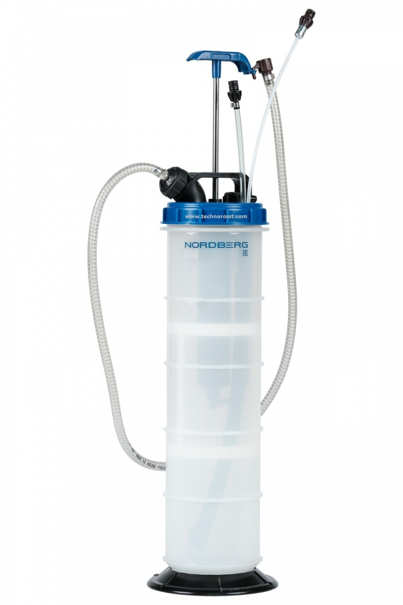 Установка для сбора масла с ручным приводом, 5,5 л NORDBERG NO2306