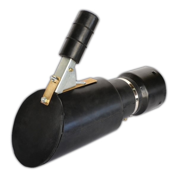 Неопреновый наконечник с крышкой диам. 110 мм для шланга 100 мм CA000102110