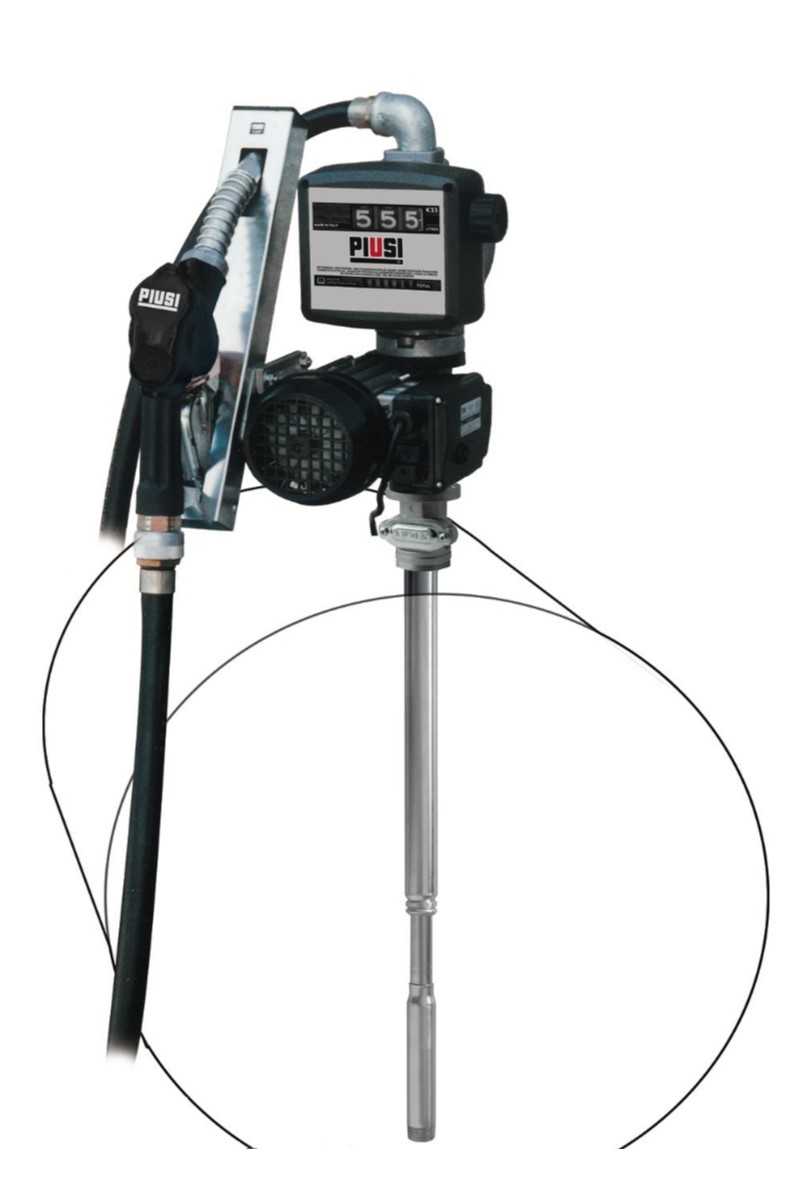 DRUM Panther 56 A60 K33 -Бочковой комплект для ДТ: электронасос, мех. счет., авт. пист., 56 л/мин