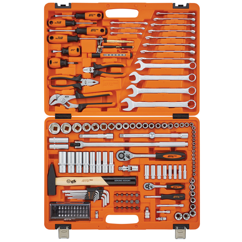 AFFIX Набор инструментов универсальный, 155 предметов AF01155C