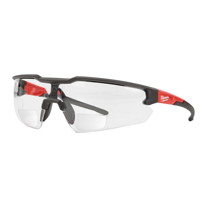 Очки MAGNIFIED (Магнифайд) с зоной коррекции +1 +1 Clear Safety Glasses - 1pc MILWAUKEE 4932478909