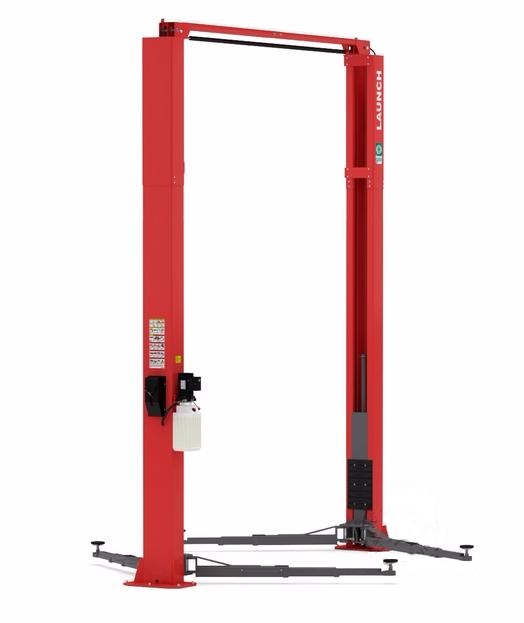 Подъемник двухстоечный, г/п 5т., эл-гидр, с верхней синхр-ей, высота 4810мм. Launch TLT-250AT(C)