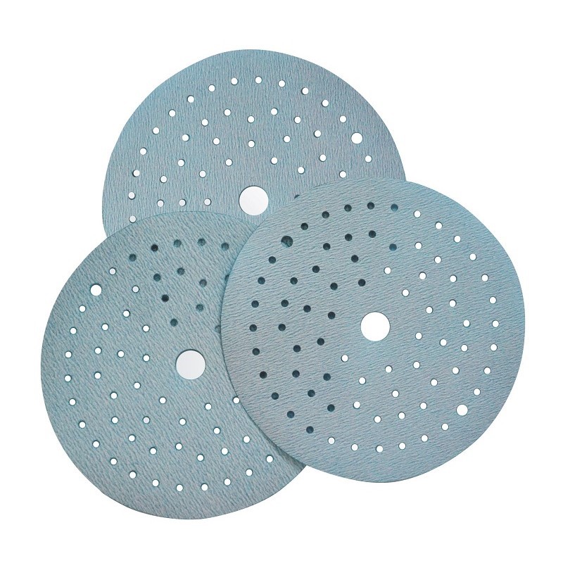 Абразивный материал в кругах D 150 на пластиковой основе Multiholes P240