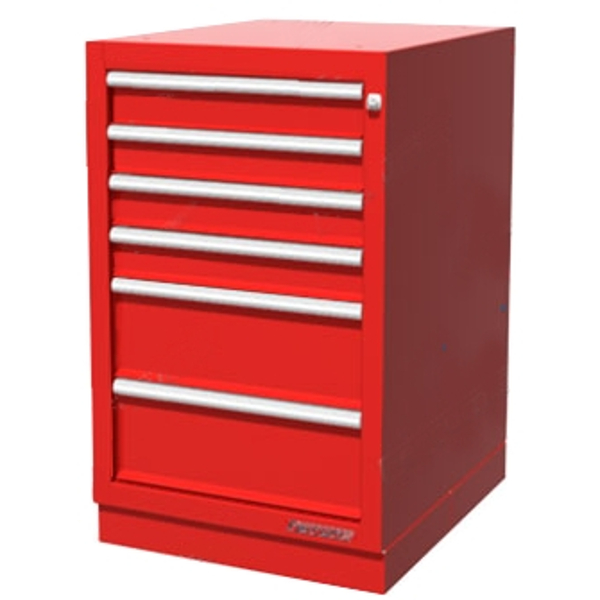 Тумба верстачная с 6 ящиками с напр. на развернутом подшипнике 600х500х820мм 01.406L-3000