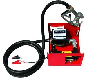 Насосная станция для перекачки диз.топлива 24 V лопастной, со счётчиком, Электрический KE6024