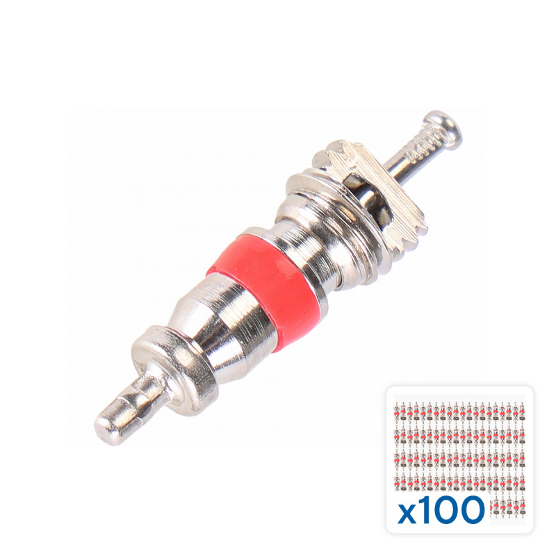 Ниппель (золотник) для вентилей, 100 шт NORDBERG C1SR