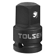 TOLSEN Переходник ударный 1/2">3/4", с шариковым фиксатором